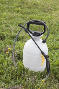 Lawn and Garden Sprayer for Dispensing Pesticide or Herbicide