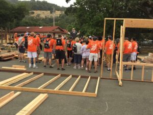 Harmony Brand working with Home Depot to build repair the house of a veteran