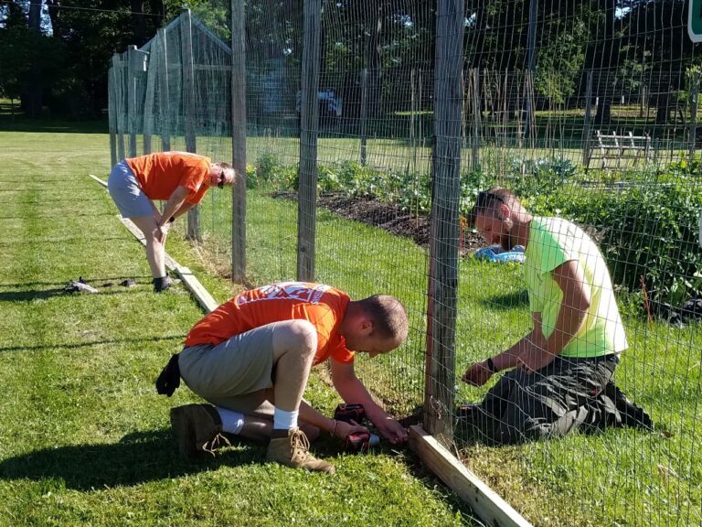 Harmony Brand working with Home Depot to put in a community garden